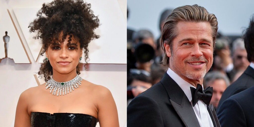 Zazie Beetz Mit Brad Pitt In Action Thriller Bullet Train Jay Carpet Com